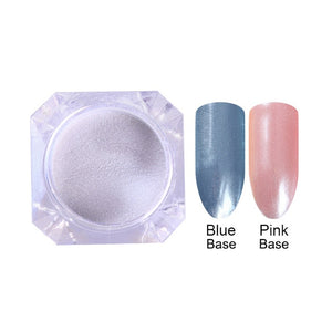 Mermaid Nail Glitter Powder Pearl Shell Shimmer Powder Pigment Gradient Glimmer Dust Nail Art Decorations