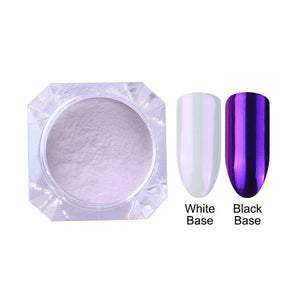 Mermaid Nail Glitter Powder Pearl Shell Shimmer Powder Pigment Gradient Glimmer Dust Nail Art Decorations