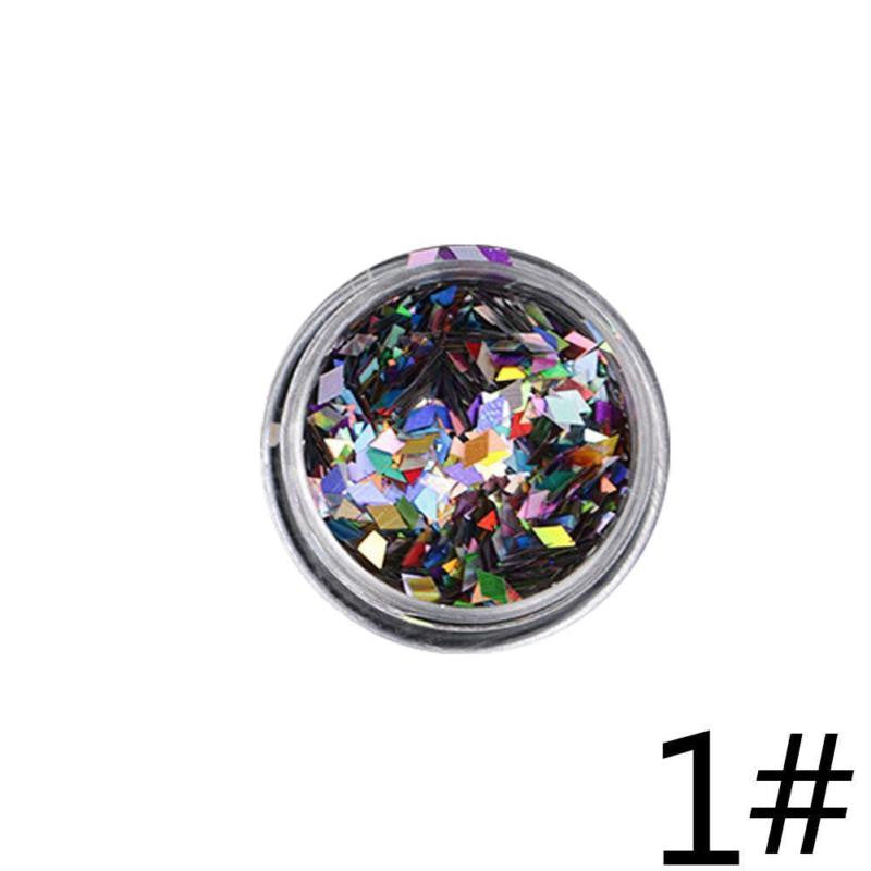 New Japanese Diamond Sequin Symphony Laser Nail Patch 12 Sequins Creative Nail Jewelry