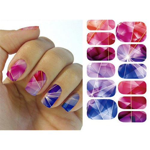 3D Water Transfer Nail Art Wraps Stickers Decals Polish Stickers Tips Decoration